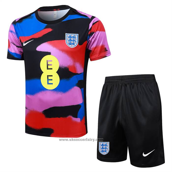 Tracksuit England Short Sleeve 2025-2026 Multicolor - Shorts